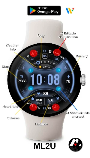 ML2U 234 Watch Face Screenshot 1