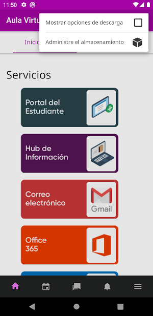 Aula Virtual UContinental Screenshot 2