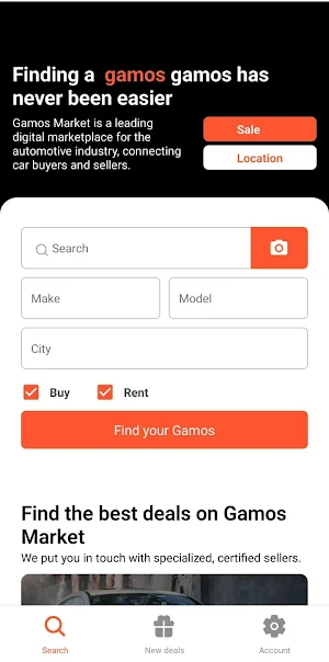 Gamos Market Screenshot 2