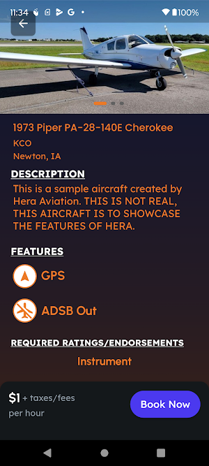 Hera Aviation Screenshot 3