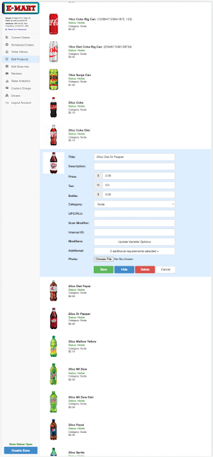 Vroom Delivery Store Portal Screenshot 0