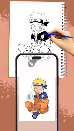Trace and Draw Sketch Drawing Screenshot 1