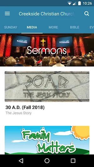 Creekside Christian Church EG Screenshot 1
