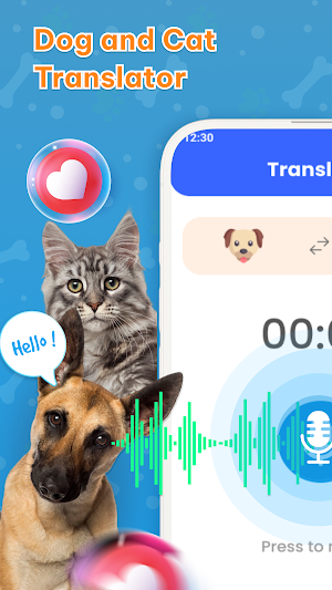 Petalk: Cat and Dog Translator Screenshot 0