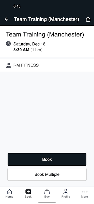 RM Fitness Screenshot 2