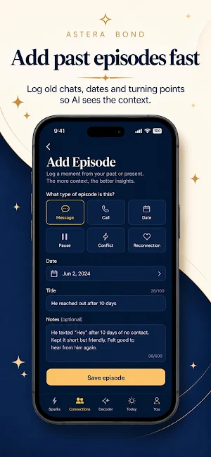 Astera Bond: Relationship AI Screenshot 1