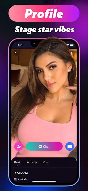 ChatWink：Live Dance Video Chat Screenshot 1