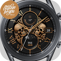 S4U Mystique - Gold watch face