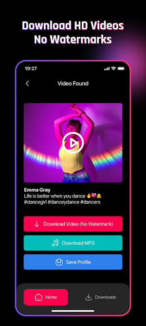 TikPro! Video Downloader Screenshot 1
