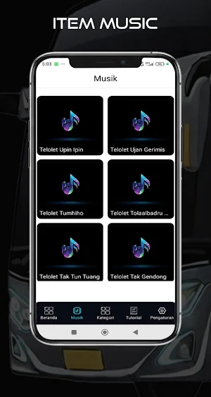 Mod JB5 Bussid Strobo 2025 Screenshot 1