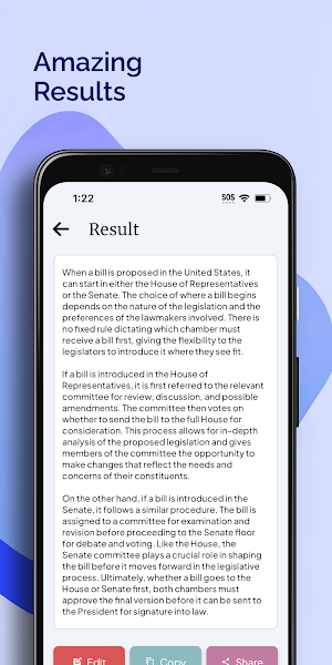 AI Paragraph Generator Screenshot 3