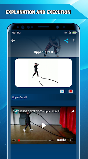 Battle ropes workout : crossfit rope exercises PRO Screenshot 2