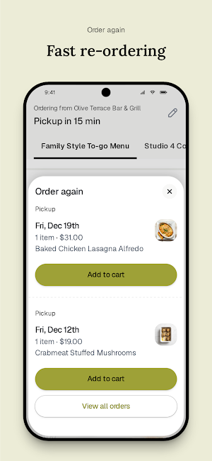 Olive Terrace Bar To Go Screenshot 3