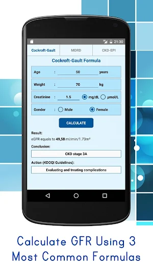eGFR Calculators Pro: Renal or Kidney Function Screenshot 0