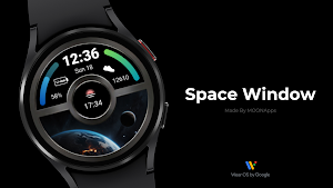 Space Window watch face Screenshot 3