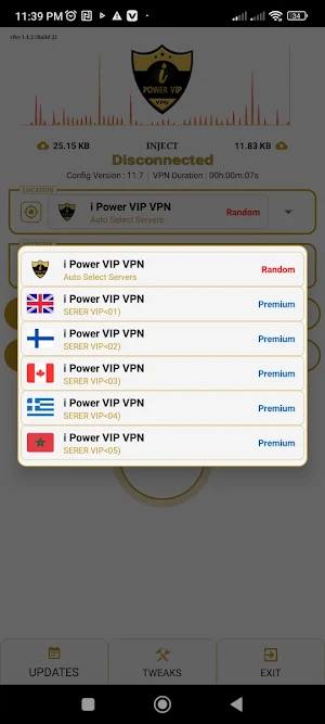 iPower VIP Screenshot 2
