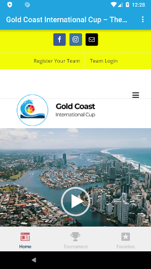 Gold Coast International Cup Screenshot 0