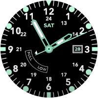 Veteran: Analog Watch Face