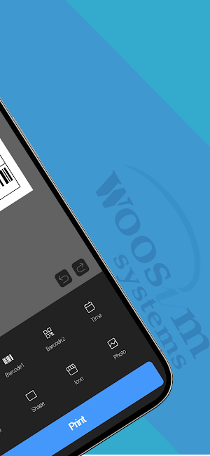 Woosim Label Editor Screenshot 1