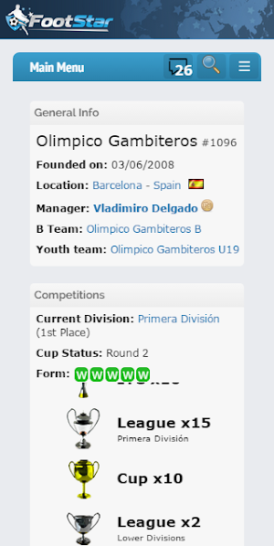 Footstar Screenshot 0