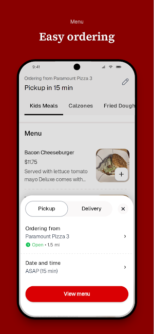 Paramount Pizza Screenshot 2