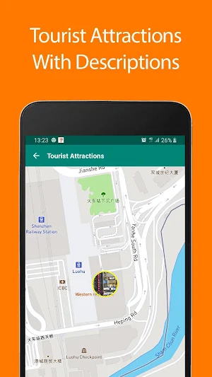 Shenzhen Offline Map and Travel Guide Screenshot 0