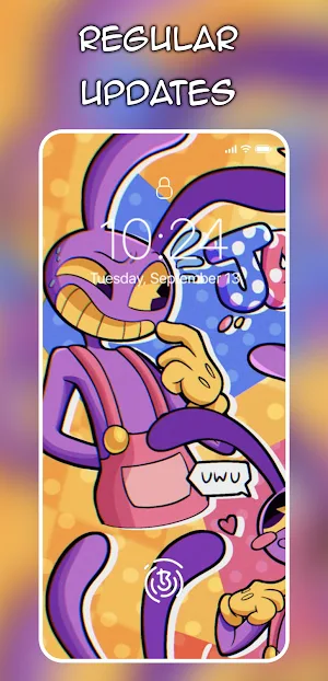 Digital circus wallpaper jax Screenshot 1