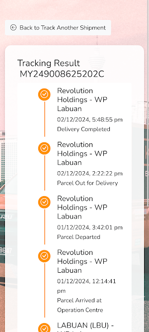 KEX Express MY Screenshot 1