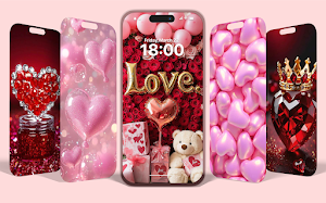 Hearts & Love Wallpapers Screenshot 0