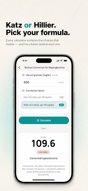Scores - Medical Calculator Screenshot 2