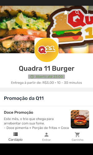 Quadra 11 Burger Screenshot 0