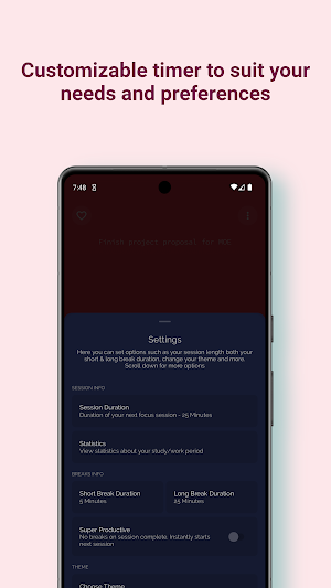 ClearFocus - Pomodoro Timer Screenshot 3
