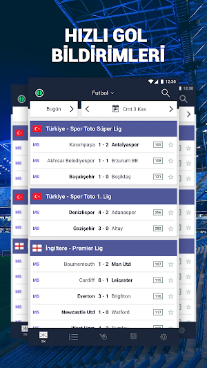 Sahadan Canlı Sonuçlar Screenshot 0
