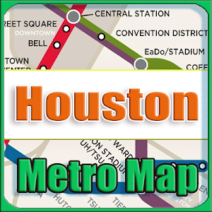 Houston USA Metro Map Offline Screenshot 0