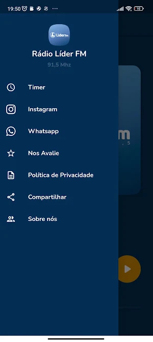 Rádio Líder FM 91.5 Screenshot 2