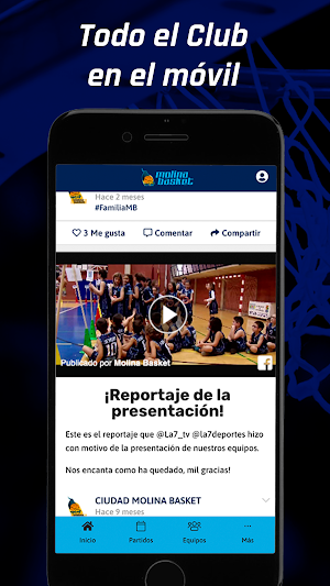 Ciudad Molina Basket Screenshot 0