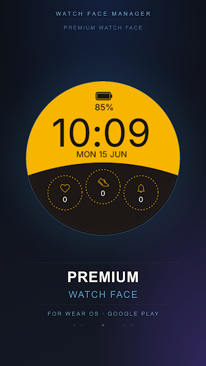 Amber Crest Watch Face Screenshot 3