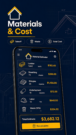 Roofing Calculator All In One Screenshot 2