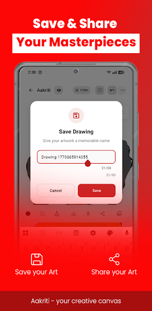 Aakriti: Your Drawing Canvas Screenshot 2