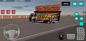 truck simulator muatan tinggi Screenshot 1