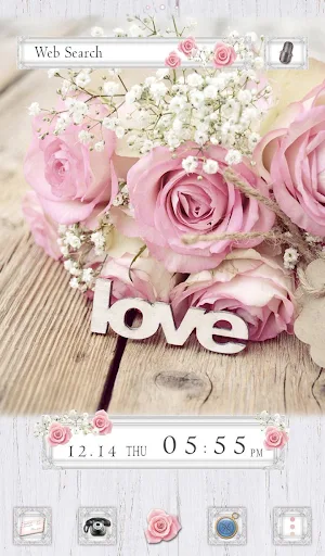 Roes Bouquet Theme Screenshot 0