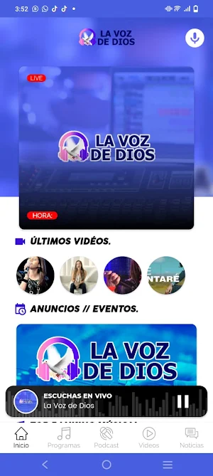 Emisora La Voz de Dios Screenshot 1