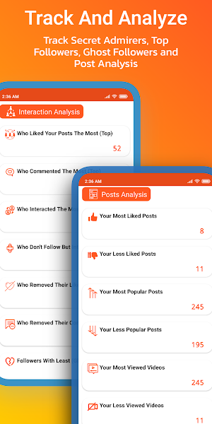 Followers & Unfollowers Tracker For Instagram Screenshot 2