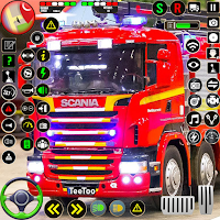 Police Ambulance Fire Truck