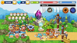 Castle Defense: Fight Waves Screenshot 3