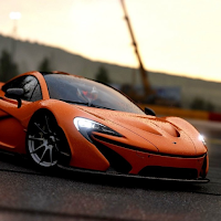 Race Car McLaren P1 Parking