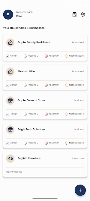 Staff Attendance Tracker Screenshot 3