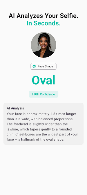 Face Shape AI: Face Analyzer Screenshot 1