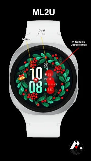 ML2U 335 Watch Face Screenshot 1