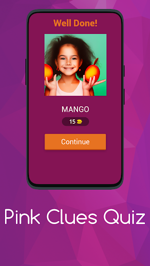 Pink's Clues Quiz Screenshot 1